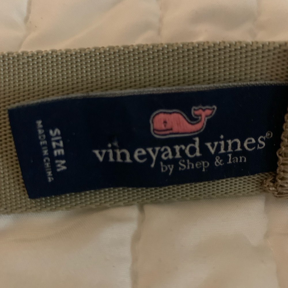 Vineyard Vines Belt - Tan and Blue